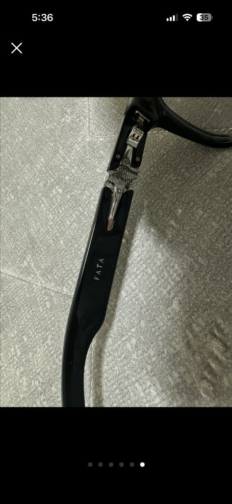 젠틀몬스터 파타01 블랙 스퀘어(새제품) 이미지