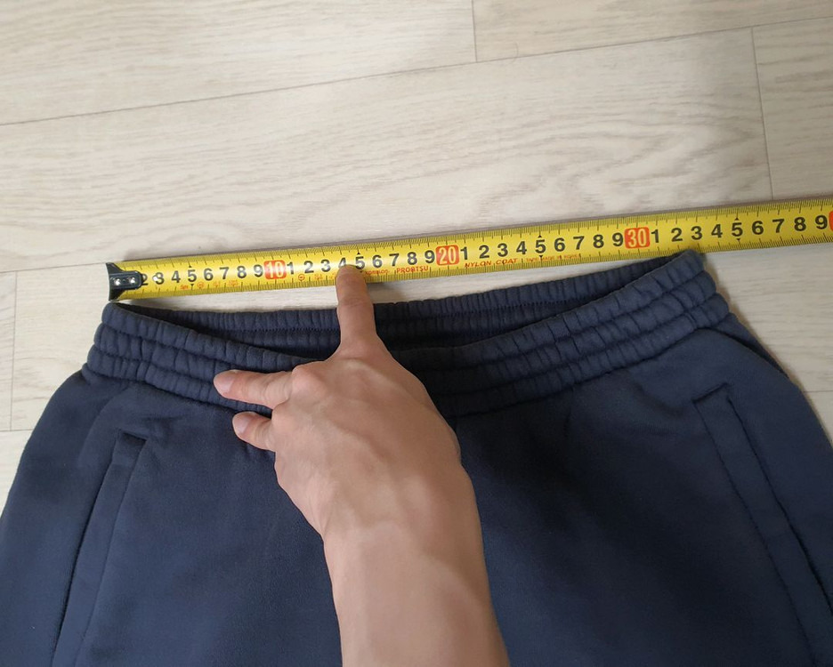 yzy gap 헤비 스웨트 팬츠 yeezy gap 이지갭 이미지