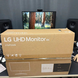 LG 27UP550N 4K UHD 27인치 모니터 판매합니다. 이미지
