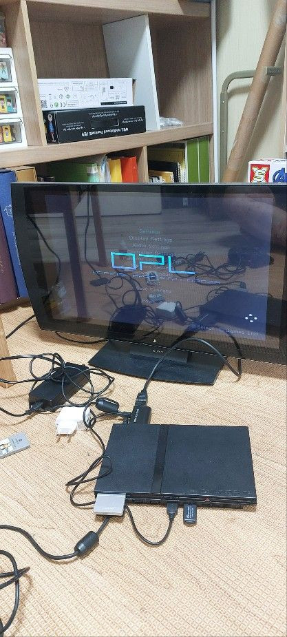 PS2 플스2 정품 메모리 8MB FMCB 포함 이미지