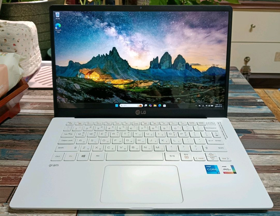 LG 그램 14인치 모델 14Z95N-GP5KL 이미지