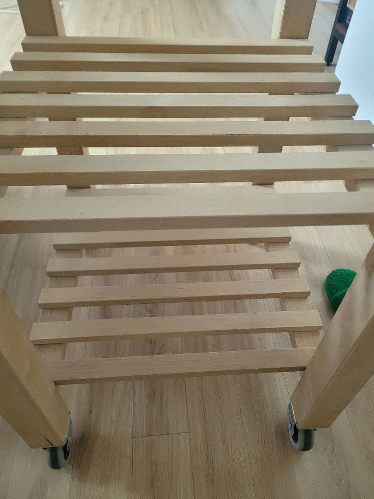 이케아 베크벰 원목 주방트롤리 58x50cm 이미지
