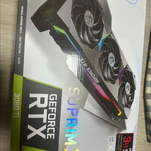 MSI RTX 3080 Ti 슈프림 X 팝니다. 이미지