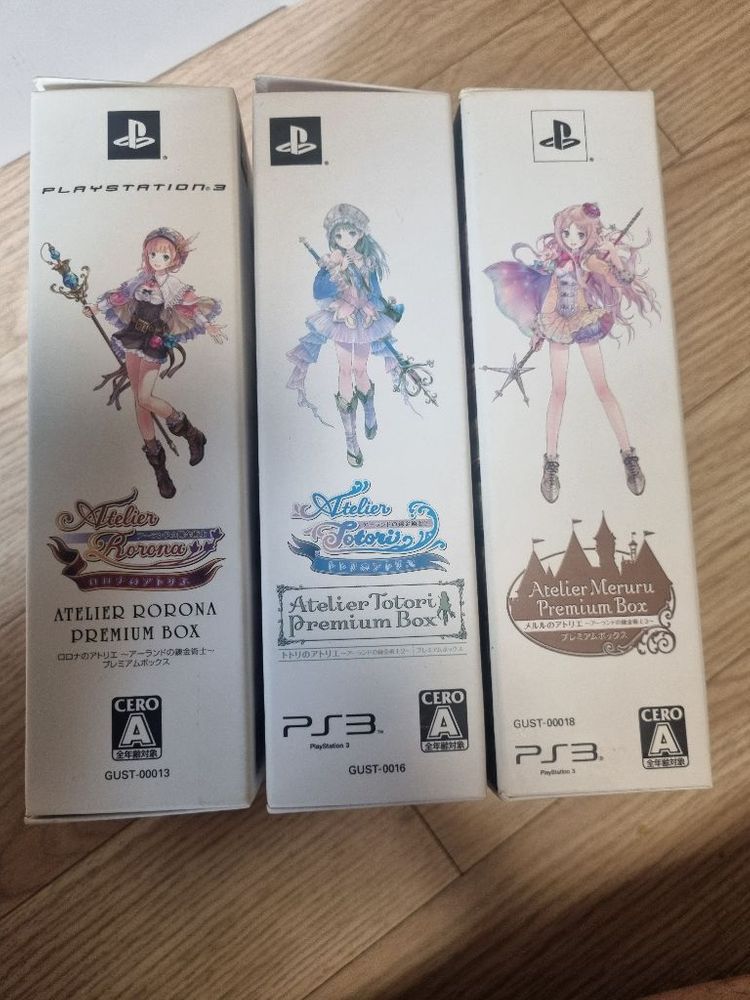 ps3 로로나, 토토리, 메루루의 아틀리에 프박 이미지