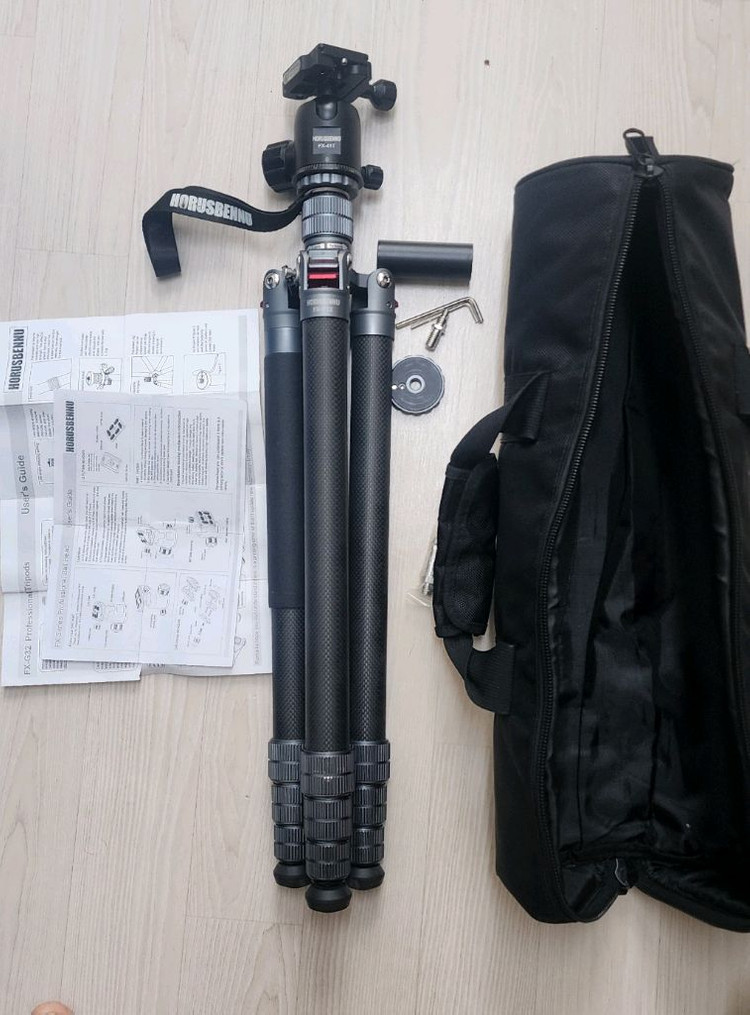 루스벤누 FX-G32 카본 삼각대 + FX-41T 볼헤드 판매합니다 이미지