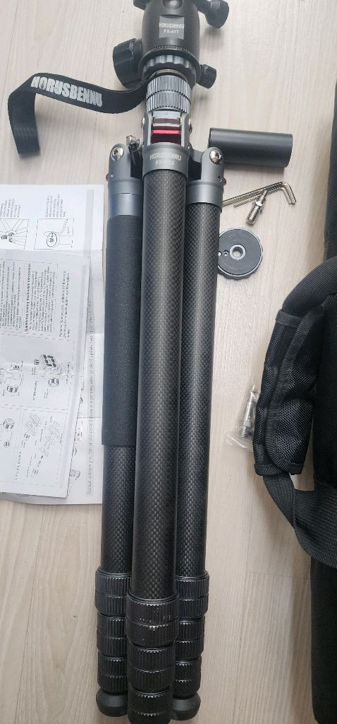 루스벤누 FX-G32 카본 삼각대 + FX-41T 볼헤드 판매합니다 이미지