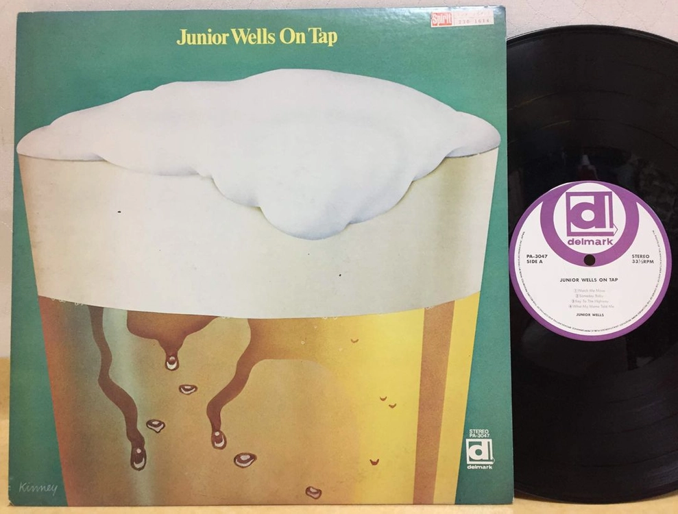 LP ; junior wells - on tap 주니어 웰스 블루스 엘피 음반 blues 이미지