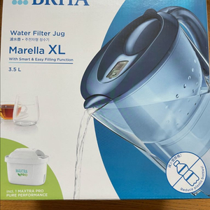 (정품 새제품) 브리타 정수기 마렐라XL 3.5L 화이트+기본필터 1입 이미지