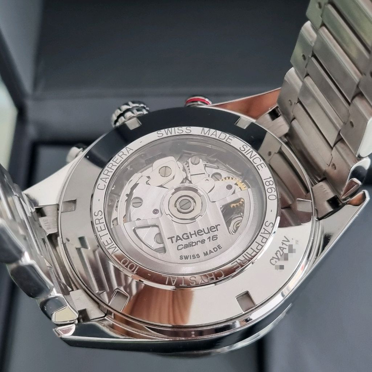 태그호이어 까레라 칼리버16 데이데이트 43mm 청판 CV2A1V(2020년식) 이미지