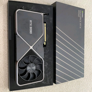 엔비디아 지포스 RTX 3090 fe 파운더스 에디션 그래픽카드 이미지