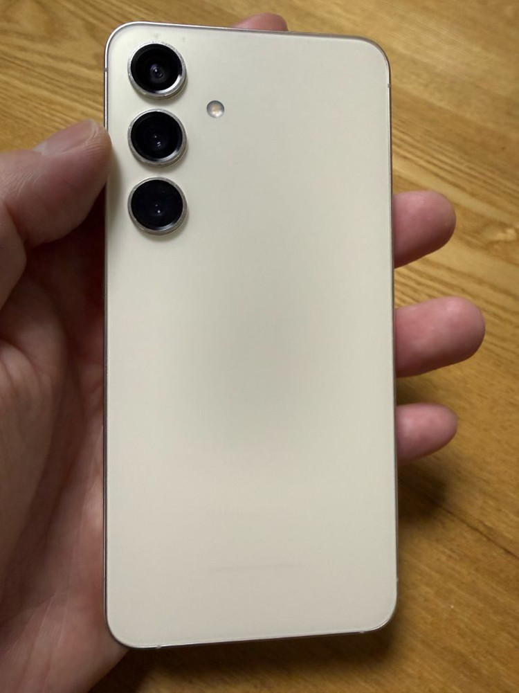 갤럭시 s24 256기가 앰버 옐로우 이미지