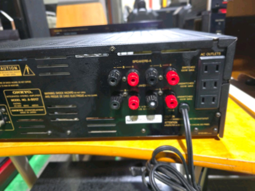 온쿄(ONKYO) A-8017 인티앰프 민트급 이미지