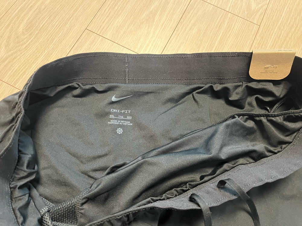 (새것) 나이키 드라이핏 블랙 러닝 쇼츠 반바지 XXL 이미지
