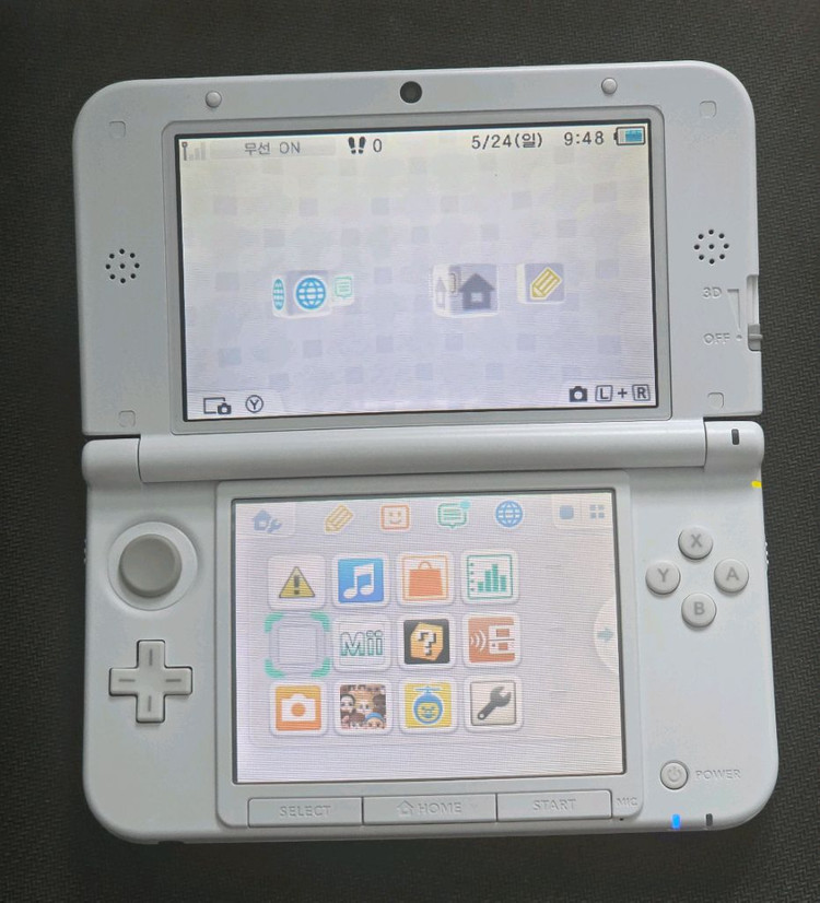 닌텐도 3DS XL 화이트 정발판 구큰다수 이미지