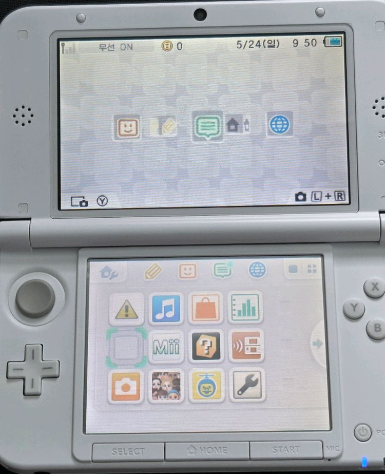 닌텐도 3DS XL 화이트 정발판 구큰다수 이미지