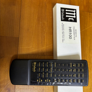매킨토시 앰프 오디오 정품 리모컨 미사용 신품 이미지
