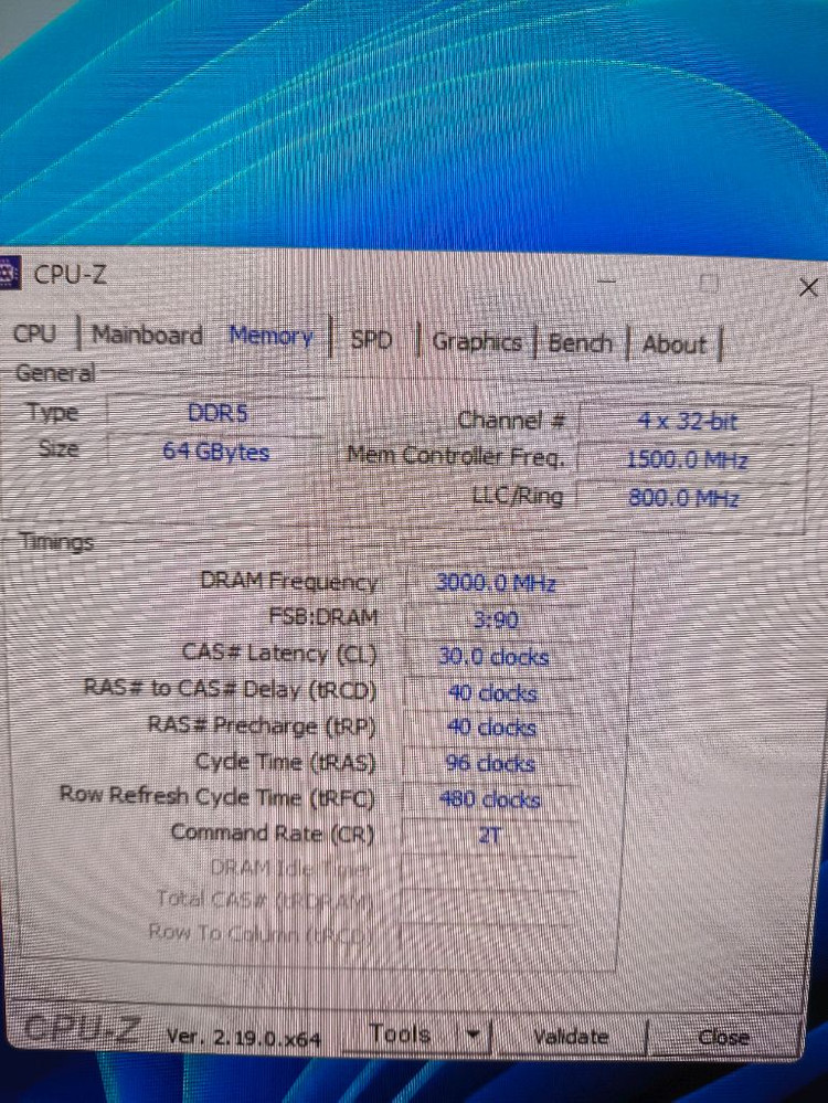 ddr5 데스크탑 램 32g 2개 팝니다 64g 이미지