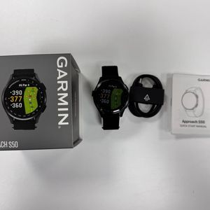 (단순개봉/국내정품) 가민 어프로치 S50 골프 GPS 스마트워치 이미지