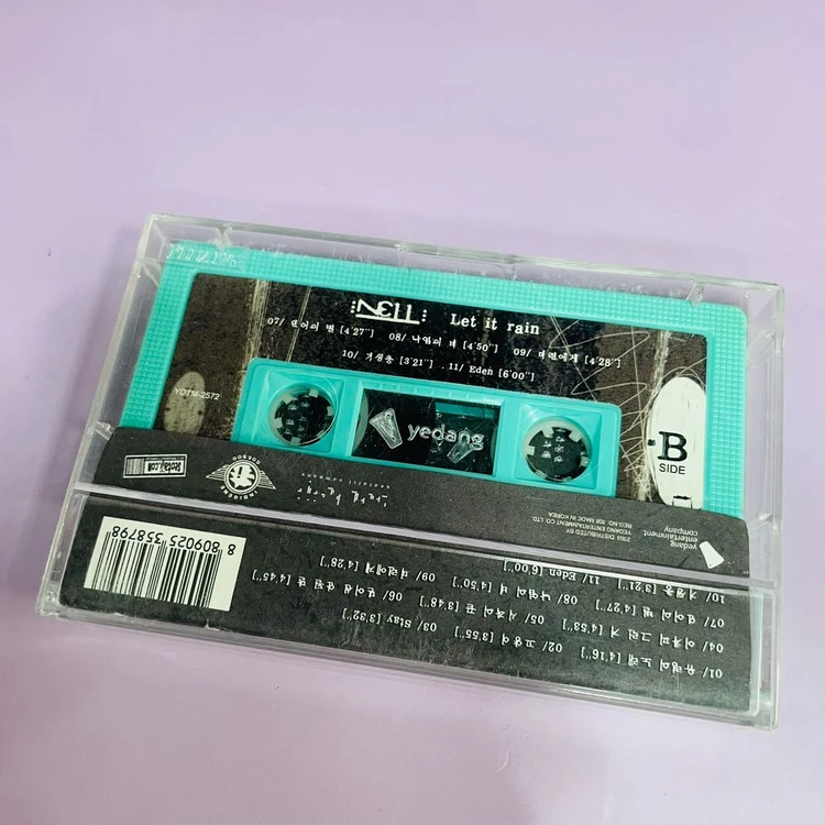 [중고음반/TAPE] 넬 NELL 3집 (서태지 컴퍼니 메이저 1집) Let It Rain 카세트테이프 이미지