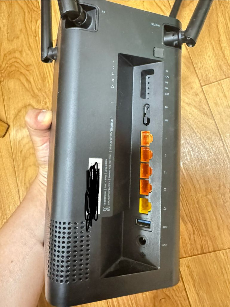 iptime 공유기 ax5400bcm 팝니다 이미지