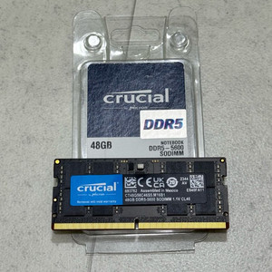 Crucial DDR5 5600 노트북 48GB 램 이미지