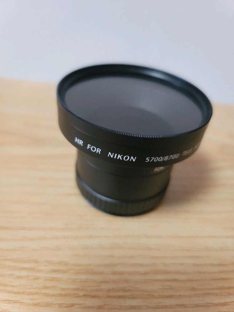 72mm 망원렌즈 어댑터 니콘 5700/8700 - 이미지