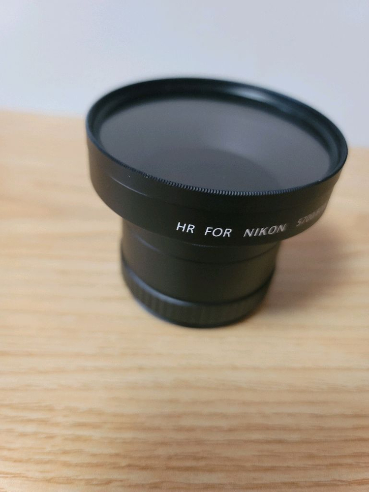 72mm 망원렌즈 어댑터 니콘 5700/8700 - 이미지