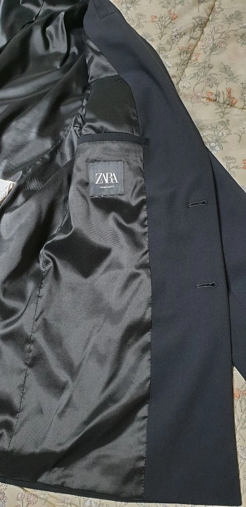ZaRa 자라 남성 블레이저 자켓 블랙 54 이미지