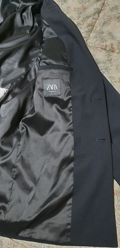 ZaRa 자라 남성 블레이저 자켓 블랙 54 이미지