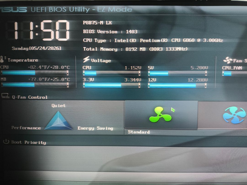 ASUS B75M 메인보드 이미지