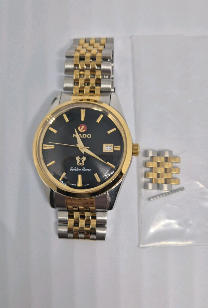 RADO Golden Horse 빈티지 오토매틱 남자시계(복원판) 이미지