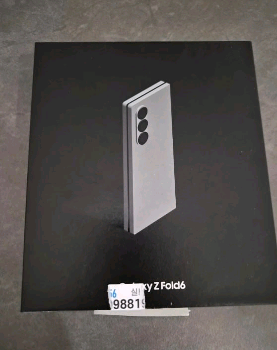 갤럭시 Z 폴드6 실버 256gb 이미지