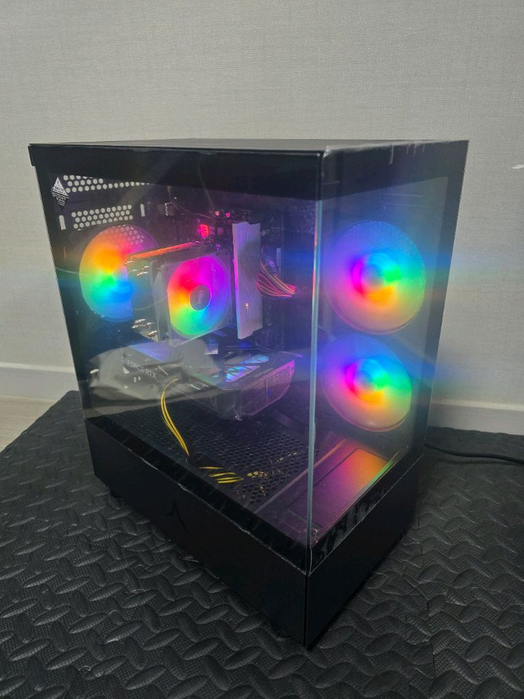 (안산/시흥)인텔 i5-12400F, RTX 5060 게이밍 컴퓨터 본체 판매 합니다. 이미지