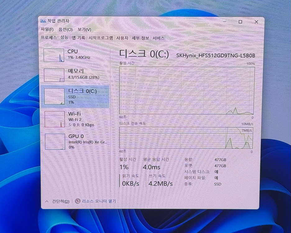 [ 배터리 거의 새거 ] 삼성 갤럭시북 프로 2 NT951XED i5-12세대 이미지