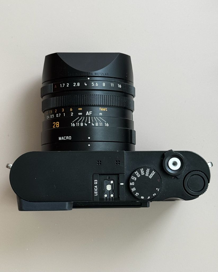 블랙도트 라이카 Q3 28mm 최상의 구성 판매 이미지