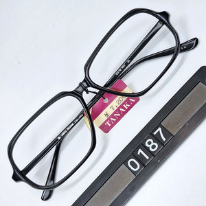 80s 일본제 빈티지 데드스톡 미사용/VISTA FM-902 안경테 52mm 슬림 뿔테 블랙 비스타 아이웨어 레트로 이미지