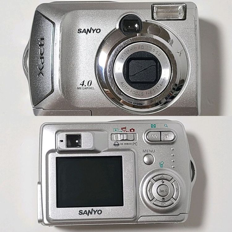 산요 작티 DSC-S4 빈티지 디카 디지털 카메라 이미지