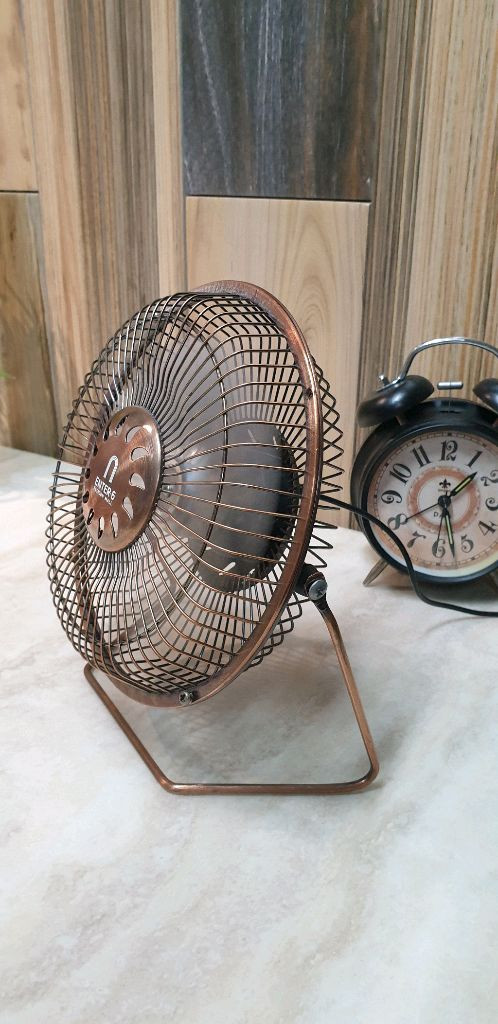 앤틱 디자인 탁상용 미니 선풍기 소품용 이미지