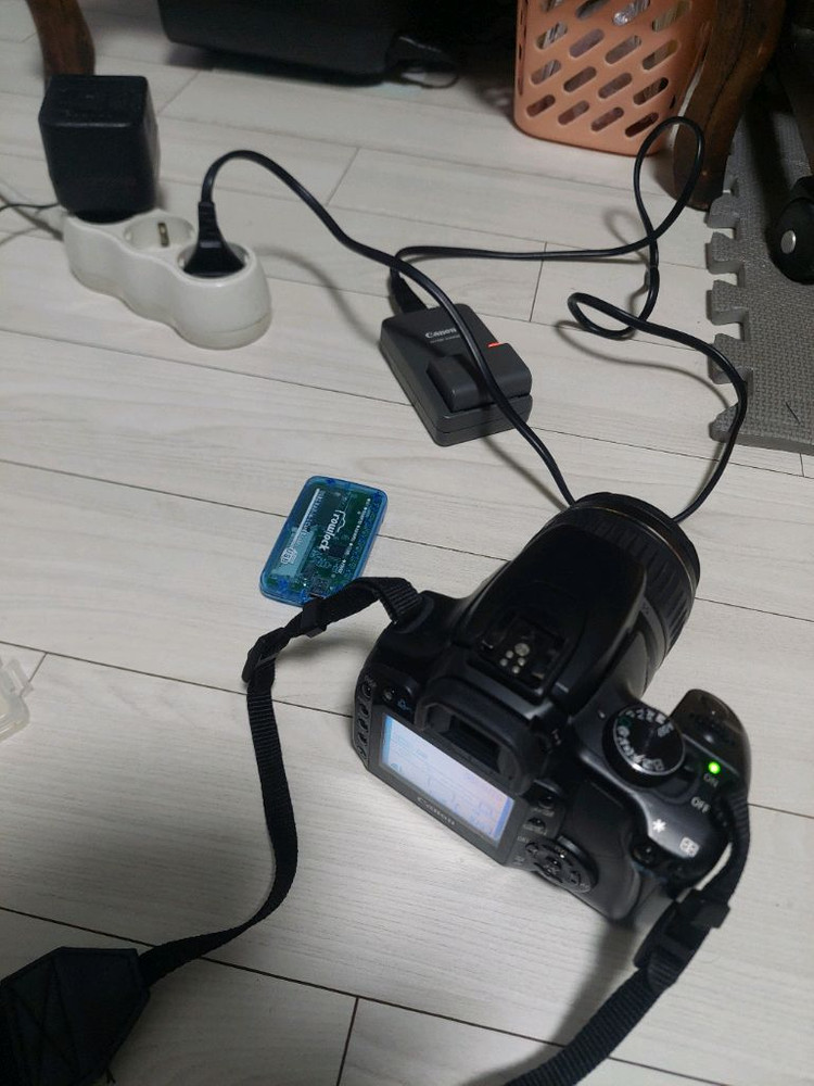DSLR 카메라 EOS 캐논 카메라 400D 이미지