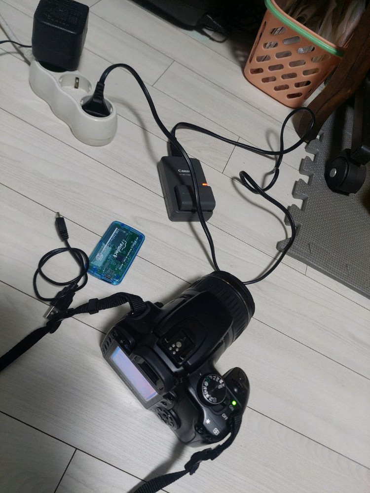 DSLR 카메라 EOS 캐논 카메라 400D 이미지