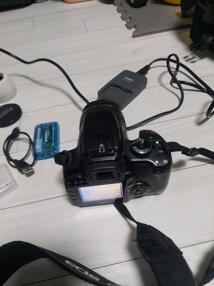 DSLR 카메라 EOS 캐논 카메라 400D 이미지