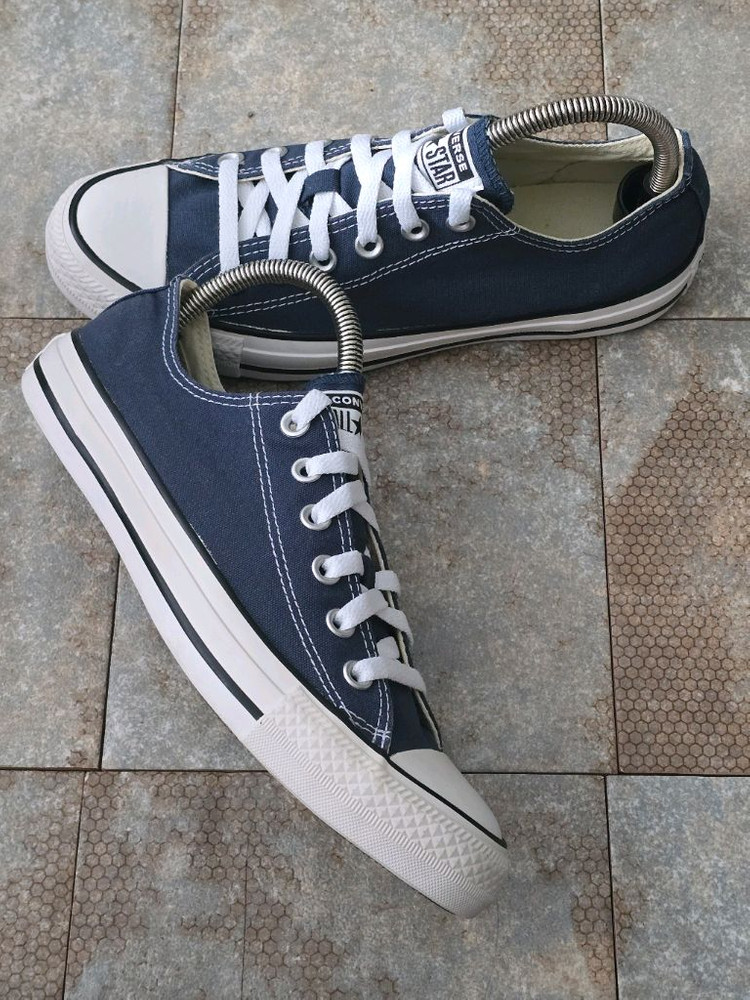 (255)컨버스 척테일러 올스타 로우 네이비 스니커즈 운동화 이미지