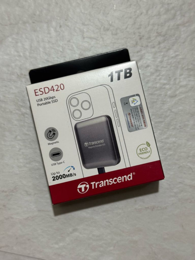 트랜센드 ESD420 외장ssd 1tb 이미지