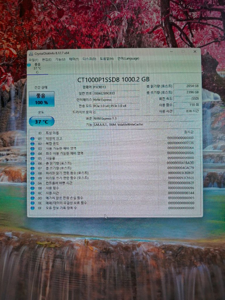 민트급 디램O 마이크론 Nvme 1tb M.2 ssd 이미지