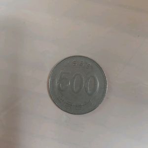 1988년 500원 동전 이미지