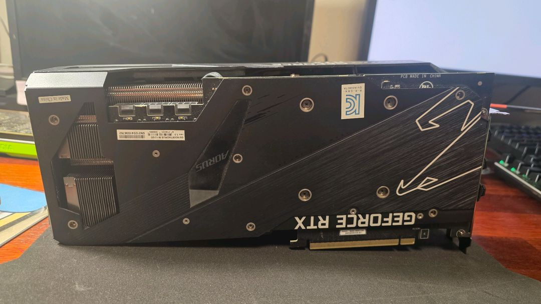 어로스 마스터 RTX 3080 Ti 그래픽카드 이미지