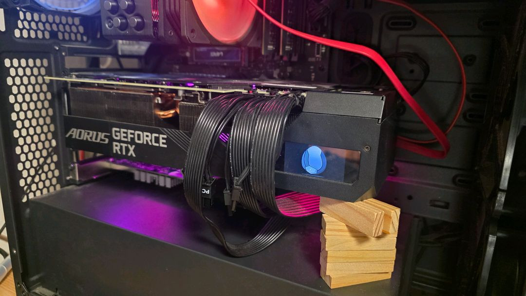 어로스 마스터 RTX 3080 Ti 그래픽카드 이미지