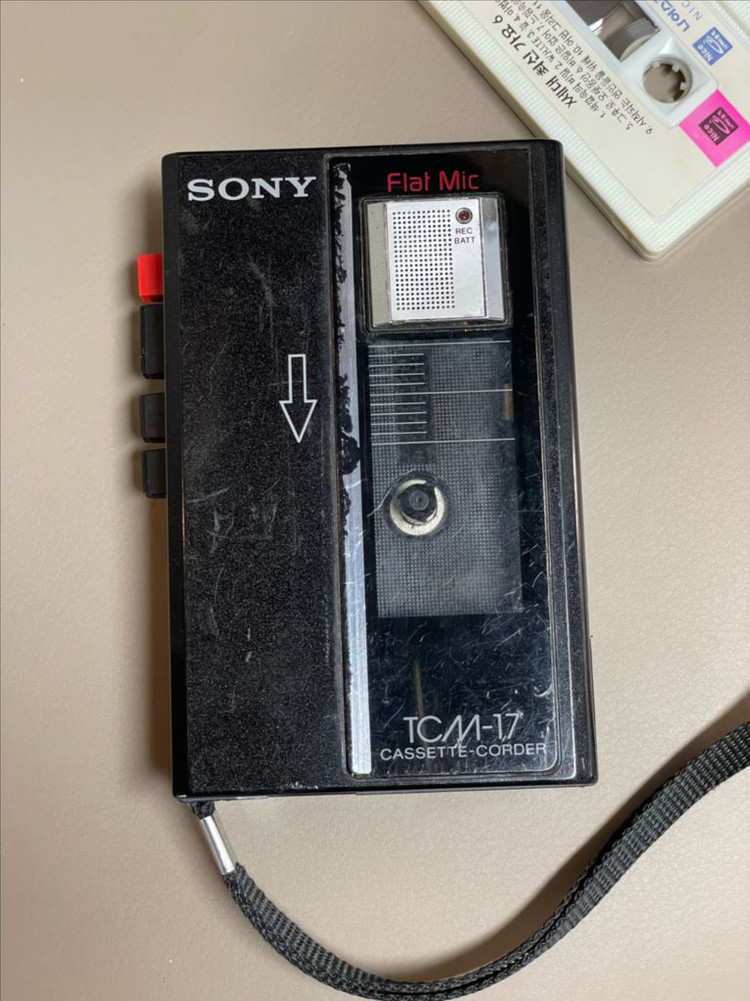 SONY 소니 TCM-17 카세트 플레이어 워크맨 이미지