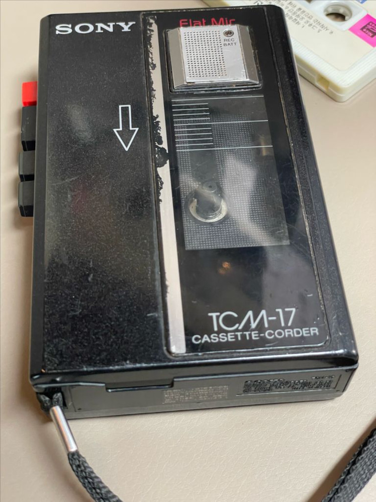 SONY 소니 TCM-17 카세트 플레이어 워크맨 이미지