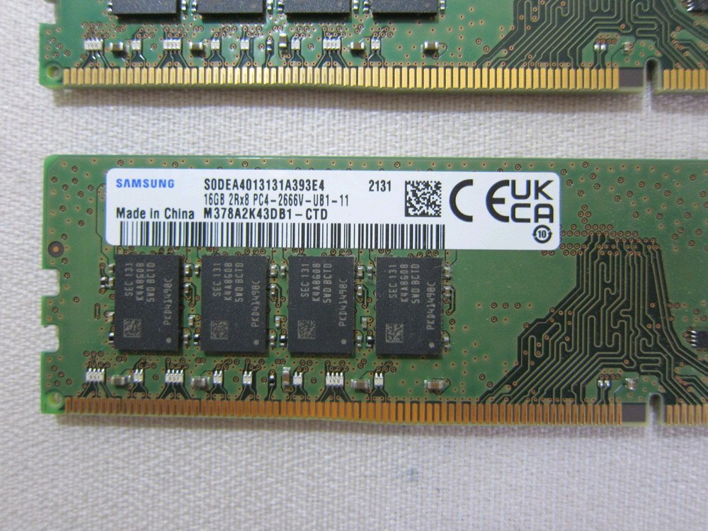 삼성전자 DDR4-2666 32G(16Gx2) (PC4-21300) 이미지